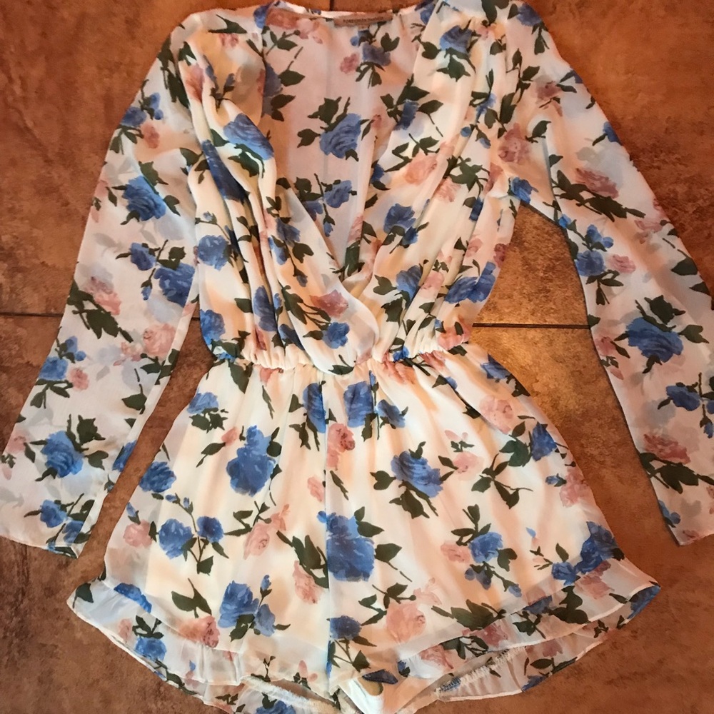 Floral romper
